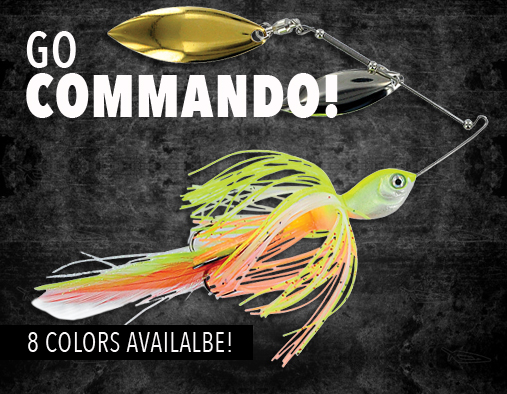 Commando 1/2 oz Spinnerbaits by Pepper Custom Baits - VanDam Warehouse